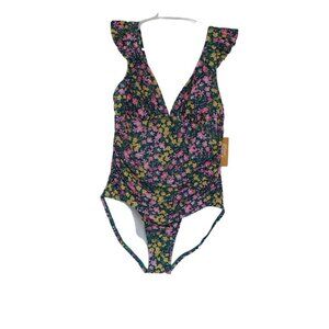 Kona Sol, multicolored swimsuit for women, polyester, size M, NWT